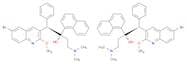 3-Quinolineethanol,6-bromo-a-[2-(dimethylamino)ethyl]-2-methoxy-a-1-naphthalenyl-b-phenyl-, (aR,bR…