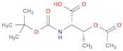 L-Threonine, N-[(1,1-dimethylethoxy)carbonyl]-, acetate (ester)