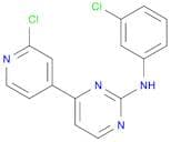 2-Pyrimidinamine, N-(3-chlorophenyl)-4-(2-chloro-4-pyridinyl)-