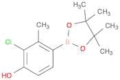 Phenol, 2-​chloro-​3-​methyl-​4-​(4,​4,​5,​5-​tetramethyl-​1,​3,​2-​dioxaborolan-​2-​yl)​-