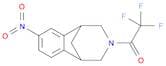 (+/-)-2,2,2-TRIFLUORO-1-(4-NITRO-10-AZA-TRICYCLO[6.3.1.02,7]DODECA-2(7),3,5-TRIEN-10-YL)-ETHANONE