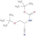 Carbamic acid, N-[(1R)-1-cyano-2-(1,1-dimethylethoxy)ethyl]-, 1,1-dimethylethyl ester