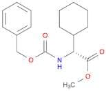 Cyclohexaneacetic acid, a-[[(phenylmethoxy)carbonyl]amino]-, methylester, (aR)-