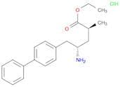 (2S,4S)-4-Amino-5-(biphenyl-4-yl)-2-methylpentanoic acid ethyl ester hydrochloride