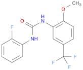 Urea, N-(2-fluorophenyl)-N'-[2-methoxy-5-(trifluoromethyl)phenyl]-