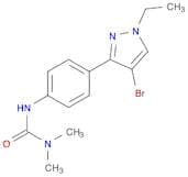 3-(4-(4-Bromo-1-ethyl-1H-pyrazol-3-yl)phenyl)-1,1-dimethylurea