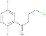 4-Chloro-1-(2,5-difluorophenyl)butan-1-one