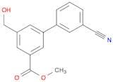 Methyl 3-(3-cyanophenyl)-5-(hydroxymethyl)benzoate