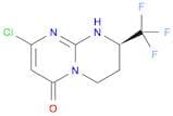 (8R)-2-Chloro-1,6,7,8-tetrahydro-8-(trifluoromethyl)-4H-pyrimido[1,2-a]pyrimidin-4-one