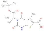 Thieno[2,3-d]pyrimidine-3(2H)-acetic acid, 6-carboxy-1,4-dihydro-α,α,5-trimethyl-2,4-dioxo-, 3-(1,…
