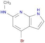 4-Bromo-N-methyl-1H-pyrrolo[2,3-b]pyridin-6-amine