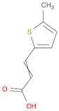 2-Propenoic acid, 3-(5-methyl-2-thienyl)-