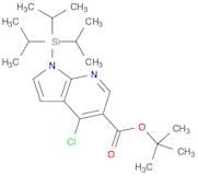 tert-Butyl 4-chloro-1-(triisopropylsilyl)-1H-pyrrolo[2,3-b]pyridine-5-carboxylate