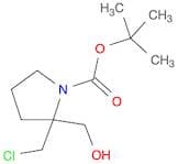 tert-Butyl 2-(chloromethyl)-2-(hydroxymethyl)pyrrolidine-1-carboxylate