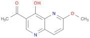 1-(4-hydroxy-6-methoxy-1,5-naphthyridin-3-yl)ethanone