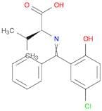 (2S)-2-[(E)-[(5-chloro-2-hydroxyphenyl)(phenyl)methylidene]amino]-3-methylbutanoic acid