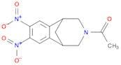 Ethanone, 1-(1,2,4,5-tetrahydro-7,8-dinitro-1,5-methano-3H-3-benzazepin-3-yl)-