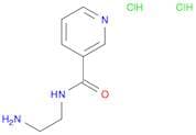 3-Pyridinecarboxamide, N-(2-aminoethyl)-, dihydrochloride