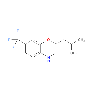 2H-1,4-benzoxazine, 3,4-dihydro-2-(2-methylpropyl)-7-(trifluoromethyl)-