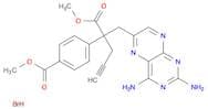 methyl 4-{2-[(2,4-diaminopteridin-6-yl)methyl]-1-methoxy-1-oxopent-4-yn-2-yl}benzoate hydrobromide