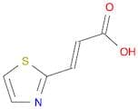 2-Propenoic acid, 3-(2-thiazolyl)-, (E)-