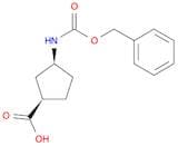 cis-N-Cbz-3-aminocyclopentanecarboxylicAcid