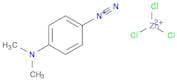 Benzenediazonium, 4-(dimethylamino)-, trichlorozincate(1-)OTHER CA INDEX NAMES:Zincate(1-), trichl…