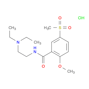 N-[2-(diethylamino)ethyl]-5-methanesulfonyl-2-methoxybenzamide hydrochloride