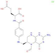 L-Glutamic acid,N-[4-[[[(6S)-2-amino-5-formyl-1,4,5,6,7,8-hexahydro-4-oxo-6-pteridinyl]methyl]amin…