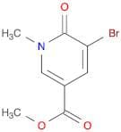 methyl 5-bromo-1-methyl-6-oxopyridine-3-carboxylate