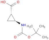 (1S,2S)-2-[[(1,1-Dimethylethoxy)carbonyl]amino]cyclopropanecarboxylic acid