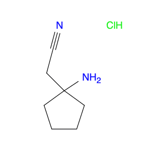 2-(1-Aminocyclopentyl)acetonitrile hcl
