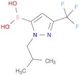 1-ISOBUTYL-3-(TRIFLUOROMETHYL)PYRAZOLE-5-BORONIC ACID