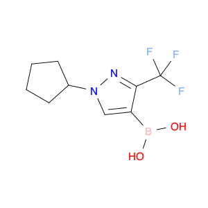 1-Cyclopentyl-3-(trifluoromethyl)pyrazole-4-boronic acid