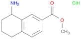 Methyl 8-amino-5,6,7,8-tetrahydronaphthalene-2-carboxylate hydrochloride