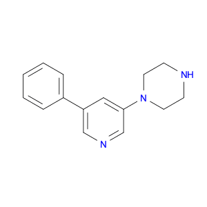 1-(5-phenylpyridin-3-yl)piperazine