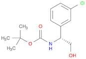carbamic acid,[(1R)-1-(3-chlorophenyl)-2-hydroxyethyl]-,1,1-dimethylethyl ester