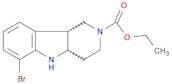 (4aS,9bR)-Ethyl 6-bromo-3,4,4a,5-tetrahydro-1H-pyrido[4,3-b]indole-2(9bH)-carboxylate
