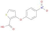 3-(4-Nitrophenoxy)thiophene-2-carboxylic acid