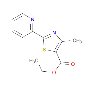 ethyl 4-methyl-2-(pyridin-2-yl)-1,3-thiazole-5-carboxylate
