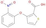 3-(2-Nitrophenoxy)thiophene-2-carboxylic acid