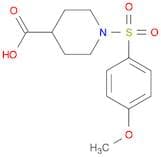 1-(4-Methoxybenzenesulfonyl)piperidine-4-carboxylic acid