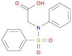 N-Phenyl-n-(phenylsulfonyl)glycine