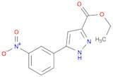 Ethyl 5-(3-nitrophenyl)-1H-pyrazole-3-carboxylate