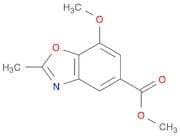methyl 7-methoxy-2-methyl-1,3-benzoxazole-5-carboxylate