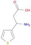 3-Amino-3-(thiophen-3-yl)propanoic acid