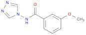 3-Methoxy-N-(4H-1,2,4-triazol-4-yl)benzamide