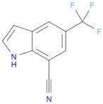 5-(Trifluoromethyl)-1H-indole-7-carbonitrile