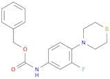 benzyl N-[3-fluoro-4-(thiomorpholin-4-yl)phenyl]carbamate