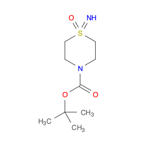 tert-Butyl 1-imino-1-oxo-1(λ6)-thiomorpholine-4-carboxylate